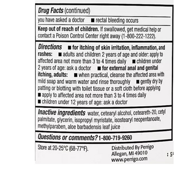 HYDROCORTISONE CREAM 1%